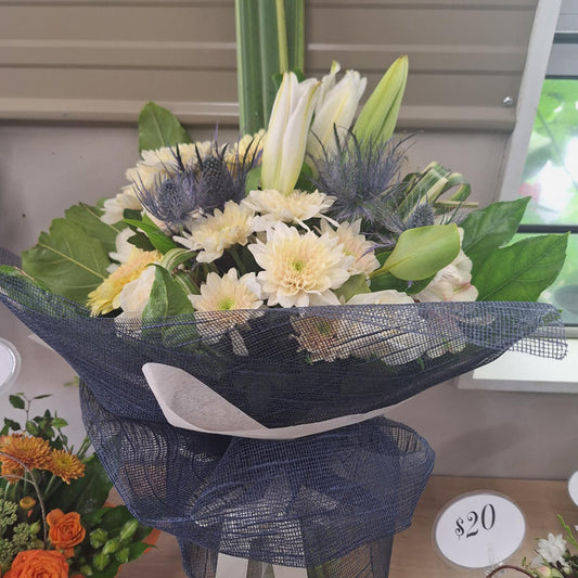 Green & White Arrangement