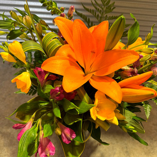 Bright Vase Arrangement
